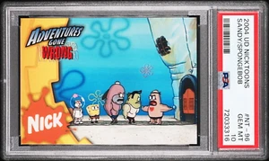2004 UD Nicktoons NT-96 SANDY & SPONGEBOB PSA 10 GEM MINT Spongebob Squarepants - Picture 1 of 1