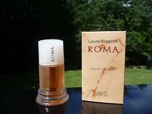 Alter Parfum Flakon - ROMA von LAURA BIAGIOTTI - EDT 25 ML - BOX - Bild 1 von 8