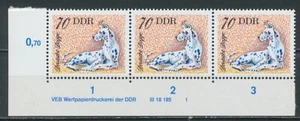 RDA 1976 Mi.-Nr. 2160 DV FN 1 (3) esquina esquina nota de impresión nuevo / ** - Imagen 1 de 1