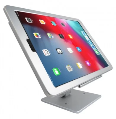 Supporto da tavolo chiudibile a chiave per iPad Pro 12.9" 2018 in grigio - Immagine 1 di 4