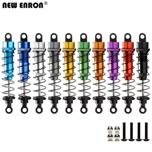 Ammortizzatore alluminio 75 80 90 mm per cingolato RC 1/10 SCX10 90046 D90 TRX4 CC01 - Foto 1 di 22