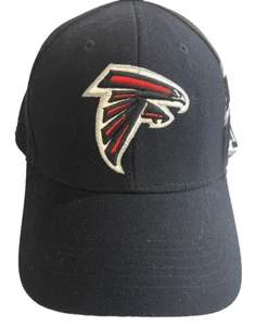 Atlanta Falcons Black NFL Reebok adjustable band Cap  OSFA NNT - Picture 1 of 6