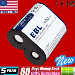 EBL CR-P2PA/1B CRP2 DL223A EL223A K223LA 6V 1400mAh Photo Power Lithium Battery - Picture 1 of 13