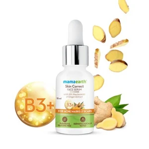 Mamaearth Skin Correct Face Serum for Acne Marks and Scars - 15 ml Free Shipping - Picture 1 of 6
