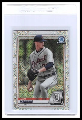 2020 Bowman Chrome Matt Manning Prospects Mojo Refractor #BCP-229 - Image 1 of 2