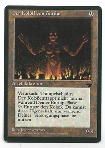 MTG Colossus of Sardia German Renaissance Magic the Gathering NM - Picture 1 of 2