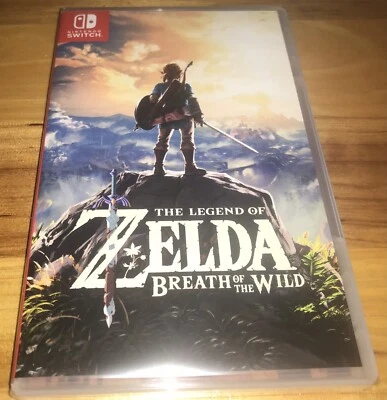 RARE Legend ZELDA Breath Wild NOT FOR RESALE SPECIAL Edition Switch 2017 SEALED! - Image 1 of 4