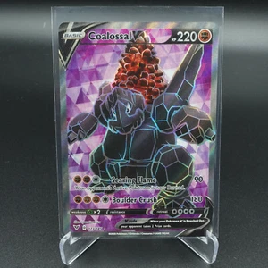 POKEMON CARD TCG 2021 VIVID VOLTAGE COALOSSAL V FULL ART ULTRA RARE 173/185 - Picture 1 of 2