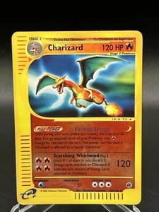 Charizard Reverse Holo 040/165 Expedition Pokemon Card 2002 MP WoTC E Reader - Picture 1 of 5