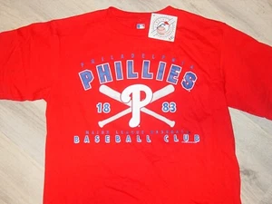 Official MLB Philadelphia PHILLIES Baseball T-Shirt NEW sz..... LARGE - Picture 1 of 8
