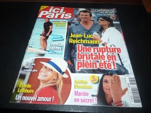 Revue "ICI PARIS N°4182 - 2025" J-L REICHMANN Estelle LEFEBURE Adeline BLONDIEAU - Picture 1 of 1