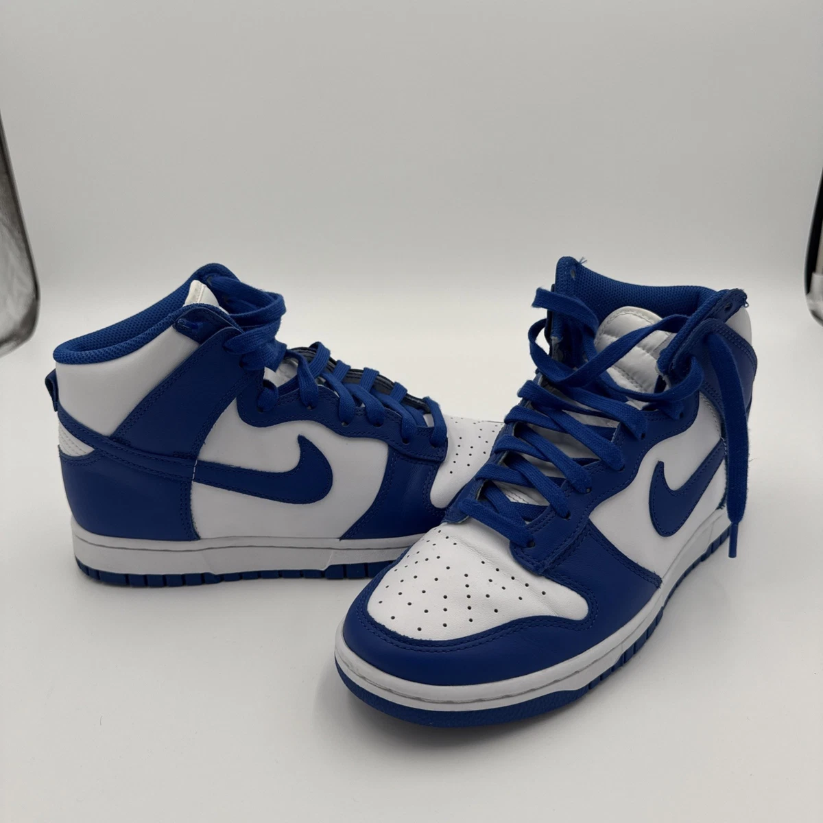 Nike SB Dunk High 白/青Kentucky 28cm 46 Nike SB Dunk High 白/青Kentucky 28cm 46