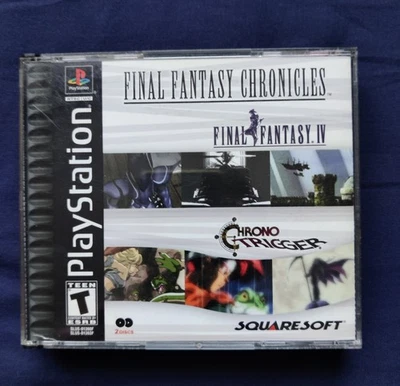Final Fantasy Chronicles PS1- NTSC- U/C avec livret en français - Occasion  - Photo 1/4