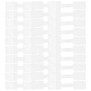 100 Pcs Reusable Wire Tags Cord Labels Cable Set Office Convenient Stickers - Photo 1/12