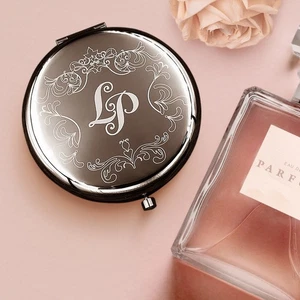 Handspiegel mit Gravur Farbe Schwarz - Bild 1 von 15