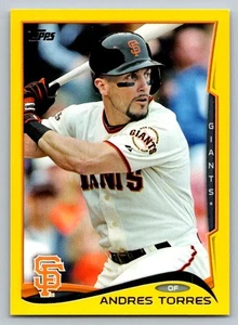 2014 Topps Yellow Andres Torres 303 - Picture 1 of 2