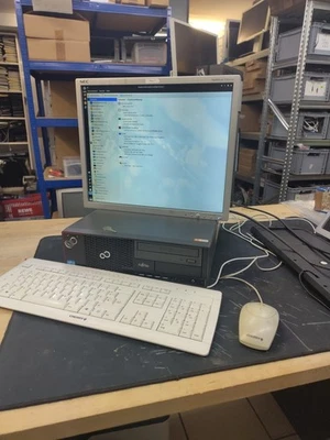 Fujitsu Esprimo E910 i5 3470 2,9GHz 8GB 250GB SSD 750GB HDD Set NEC EA192M - Bild 1 von 4