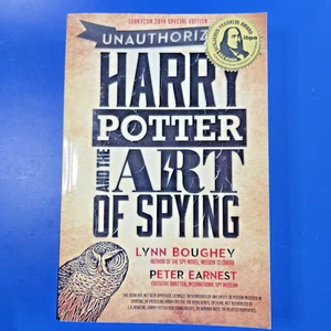 Harry Potter and the Art of Spying LeakyCon Ed. SIGNED, Advance Copy, 1st, 1st, - Picture 1 of 14
