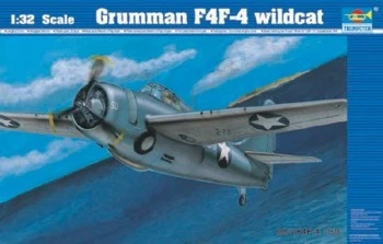 Trumpeter 02223 F4F-4 WILDCAT 1:32 Kit di montaggio - Immagine 1 di 4