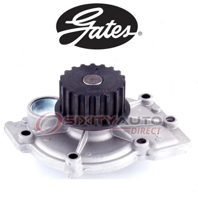 Gates Engine Water Pump for 2005-2011 Volvo V50 2.4L 2.5L L5 - Coolant ik Foto 1 de 4
