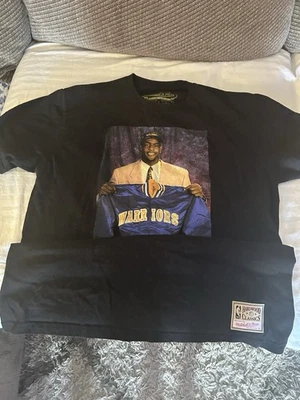 Nueva camiseta Mitchell & Ness para hombre NBA Making Memories Chris Weber Warriors. Foto 1 de 4