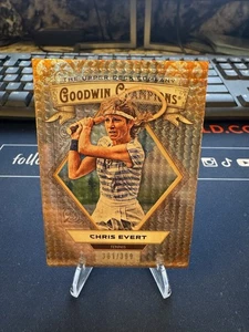 2025 Upper Deck Goodwin Champions - Chris Evert #4 Orange Dots /399 - Picture 1 of 2
