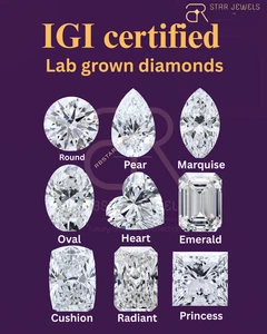 1ct IGI Certified Lab Grown Diamond | Premium DEF Color | VVS–VS Clarity - Picture 1 of 13