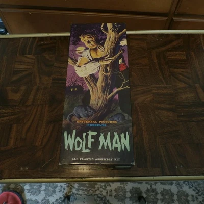 Aurora The Wolfman Model Kit Vintage 1962 Original Complete - Image 1 of 4