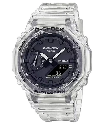 CASIO G-SHOCK GA-2100SKE-7A "CASIOAK" TRANSPARENT A/D WATCH - Image 1 of 4