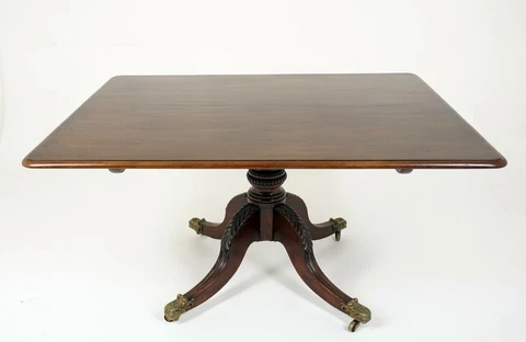 Victorian Dining Table, Walnut, Tilt Top, Breakfast Table, Scotland 1840, H289 Cover