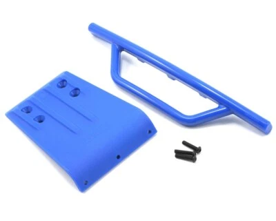 RPM 80955 Front Bumper & Skid Plate Blue For Traxxas Slash 2wd & Nitro Slash - Image 1 of 2