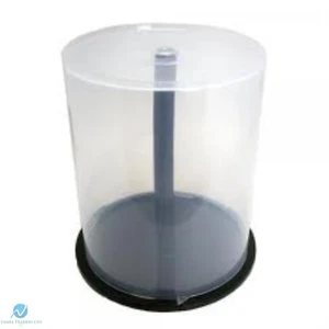 1 x 100 Storage Capacity CD DVD Empty Spindle Tub Plastic Case Cakebox - Afbeelding 1 van 1