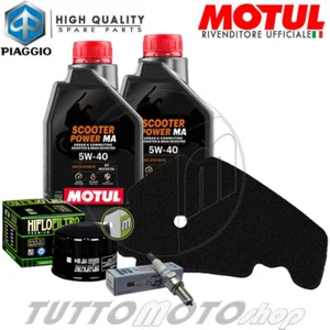 Tagliando PIAGGIO Beverly 500 2003 2004 2005 / Olio Motul + Filtri + Candela - Foto 1 di 5