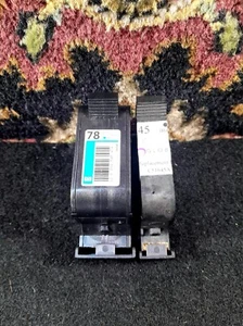 1 Empty HP 78 Tricolor Cartridge 1 Sophia Global 45 HP Replacment Black Cartride - Picture 1 of 1