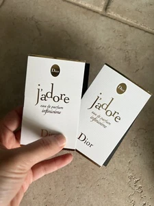 2x CHRISTIAN DIOR J'ADORE INFINISSIME EAU DE PARFUM TRAVEL SPRAY 1 ML each New - Picture 1 of 2