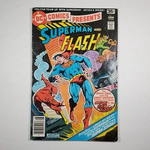 DC Comics Presents #1 Newsstand FN Superman Flash Chase to the End of Time - Picture 1 of 8
