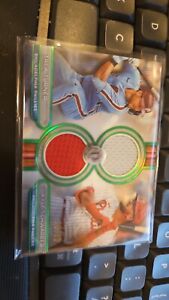 2024 Topps Tribute Trea Turner / Kyle Schwarber Dual Relic GREEN #/99 PHILLIES