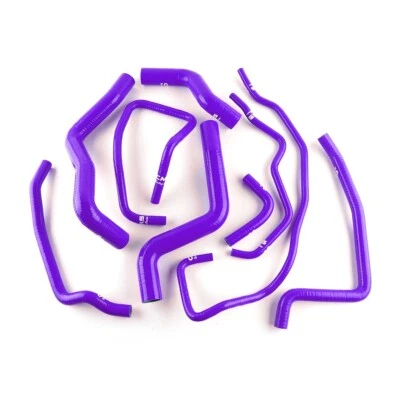 Purple Silicone Radiator Heater Hose for 2003-2011 Mazda RX8 RX-8 1.3 13B SE3P - Image 1 of 4
