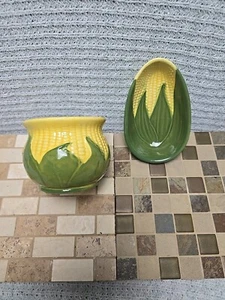 SHAWNEE POTTERY Genuine Corn King 6" Fruit Dish #92 #78 Antique Vintage American - Picture 1 of 9