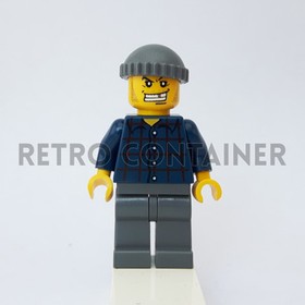 LEGO Minifigures - 1x wc002 - Armored Car Bandit - City Omino Minifig Set 7033