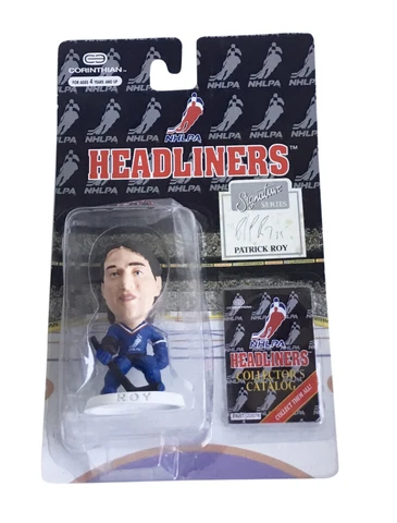 NHL Headliners Patrick Roy 3 Inch Action Figure Avalanche 1996 Corinthian Cover
