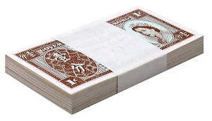 Hong Kong - Government 1 Cent, 1981-1986 ND, P-325c, UNC X 100 PCS Bundle Pack - Picture 1 of 2