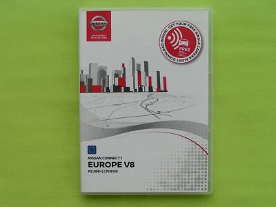 SD CARD NAVIGATION NISSAN CONNECT 1 LCN1 EUROPA V8 2017 QASHQAI NOTE MICRA NV200 - Bild 1 von 4