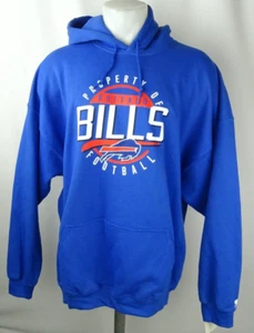 Buffalo Bills NFL Starter Men's Pullover Hoodie - Picture 1 of 6