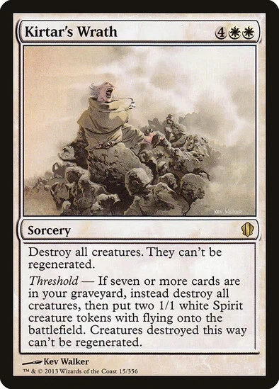 KIRTAR'S WRATH (C13) Commander 2013 - MTG - LP - Image 1 of 1