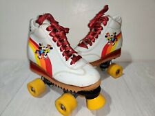 Vintage Free Former Disney Mickey Mouse Rainbow Roller Skates Children's Size 1