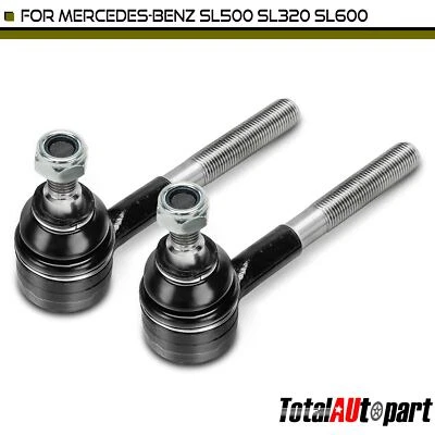 2Pcs Steering Tie Rod End for Mercedes-Benz SL500 SL320 SL600 300SL Front Inner - Image 1 of 4