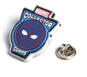 Marvel Collector Corps Spider-Man Homecoming Souvenir Pin Hologram Logo New Mint - Picture 1 of 1
