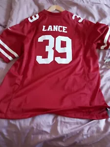 SAN FRANCISCO SF 49ERS NIKE LANCE 39 XL BNWT - Picture 1 of 4