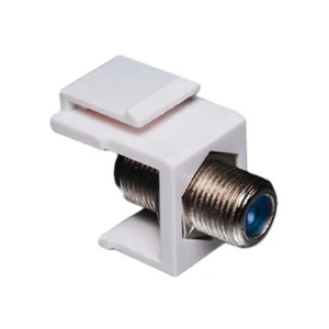 Paquete de 10 Keystone Jack Eagle Tipo F Blanco 3 GHz - Imagen 1 de 1